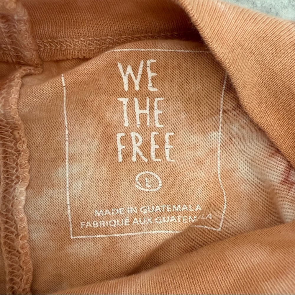 Free People x WE THE FREE Be Free Tie Dye Tee size Large - Picture 9 of 13